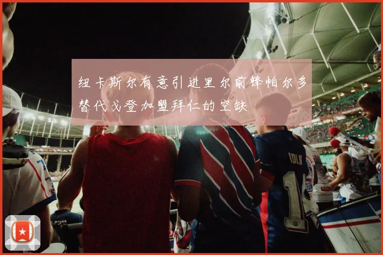 纽卡斯尔有意引进里尔前锋帕尔多替代戈登加盟拜仁的空缺